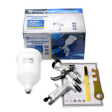 RONGPENG R830 LVLP Spray Gun 1.3/1.4/1.5/1.7/2.0mm Steel Nozzle Water Based Gravity Spray Gun For Car Painting
