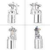 RONGPENG R200S Spray Gun 2.5mm Nozzle Air Brush Suction Feed 1000cc Paint Cup Industril Painting Gun For Furniture Auto Base Painting