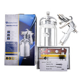 RONGPENG R200S Spray Gun 2.5mm Nozzle Air Brush Suction Feed 1000cc Paint Cup Industril Painting Gun For Furniture Auto Base Painting