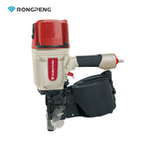 Coil Pallet Nailer RONGPENG MCN100 Professional Heavy Duty Powerful Stapler Pneumatic Air Gun For Pallets,Framing