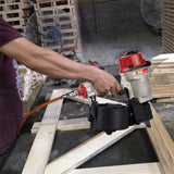 RONGPENG Coil Nail Gun Professional Heavy Duty Powerful Pneumatic Pallet Nailer For Crating,Fencing,Siding MCN55