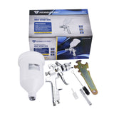 RONGPENG HVLP Air Spray Gun 1.4/1.7/2.0mm Nozzle Pneumatic Air Brush For Auto Primer Finish Coat Painting H-827B