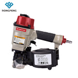 RONGPENG Coil Nail Gun Professional Heavy Duty Powerful Pneumatic Pallet Nailer For Crating,Fencing,Siding MCN55