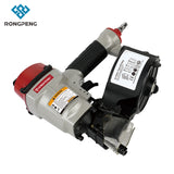 RONGPENG Coil Nail Gun Professional Heavy Duty Powerful Pneumatic Pallet Nailer For Crating,Fencing,Siding MCN55