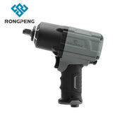 RONGPENG 1/2 Inch Heavy Duty Air Impact Wrench Professional Super Torque Twin Hammer Pneumatic Tool For Tire Repair R901