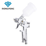 RONGPENG HVLP Touch Up Spray gun 1.0mm nozzle Gravity Feed Lightweight Mini Automotive Paint Gun  For Car Painting R805