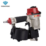 RONGPENG Coil Nail Gun Professional Heavy Duty Powerful Pneumatic Pallet Nailer For Crating,Fencing,Siding MCN55
