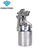 RONGPENG 1.4mm HVLP Spray Gun Suction Feed Pneumatic Tool 1000cc High Capacity Spray Paint  For Cars