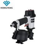 Coil Roofing Nailer RONGPENG CN45N 360° Exhaust High Strength Resistant Stapler Guns For Roofs and Roofing