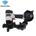 Coil Roofing Nailer RONGPENG CN45N 360° Exhaust High Strength Resistant Stapler Guns For Roofs and Roofing